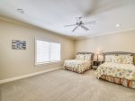 Second Floor Guest Bedroom with Two Queen Beds at 20 Knotts Way